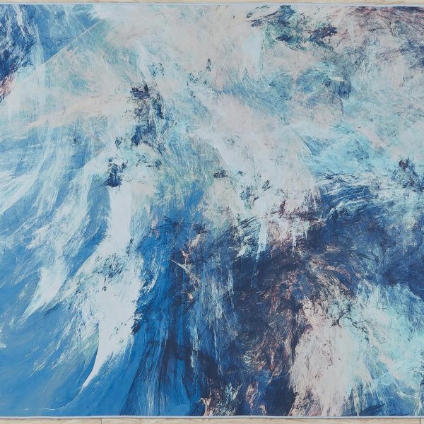 Covor Heinner cu print digital 3D 70x140 cm Galaxy