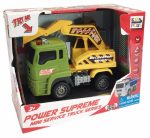 VEHICULE CU LUMINI, SUNETE SI FRICTIUNE, SCARA 1/24, 15CM, EXCAVATOR - imagine 2