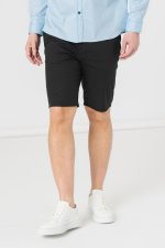 PANTALONI SCURT CASUAL BARBATI BLACK L - imagine 5