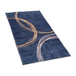Covor printat, CIRCLE 70x140 cm, lavabil cu spate antialunecare, inaltime - imagine 3