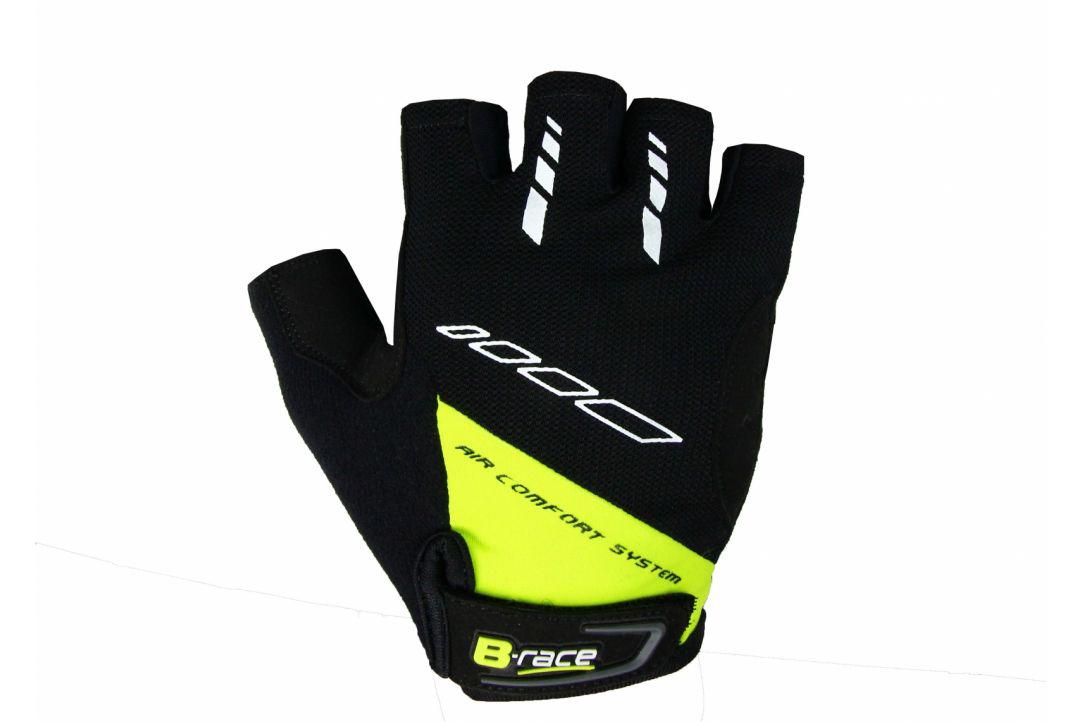 overlay_a02ee31c082ee87495532eb2b612be7e.jpg MANUSI B-RACE CU GEL NEGRU/LIME, S - imagine 1