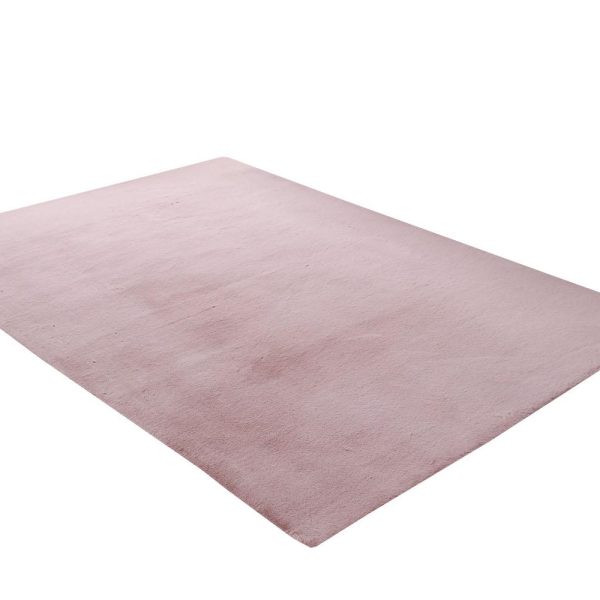 Covor Heinner Shaggy soft blanita Roz Pudra 50x90 cm