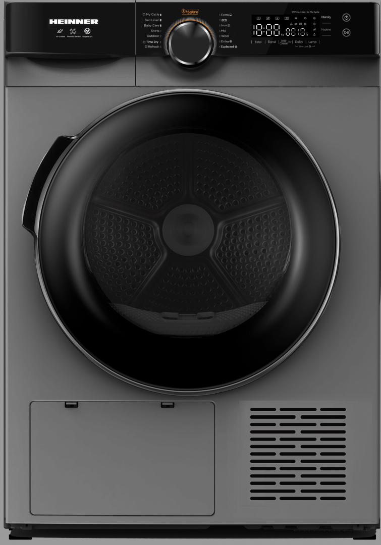 overlay_a093eaec4b99c36965b713f70bfdc92d.jpg Uscator de rufe HEINNER HHPD-M8K3SA++, 8 kg, Clasa: D, Argintiu - imagine 1