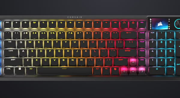 Tastatura Mecanica Gaming CORSAIR VANGUARD AIR 99, RGB, USB, Negru