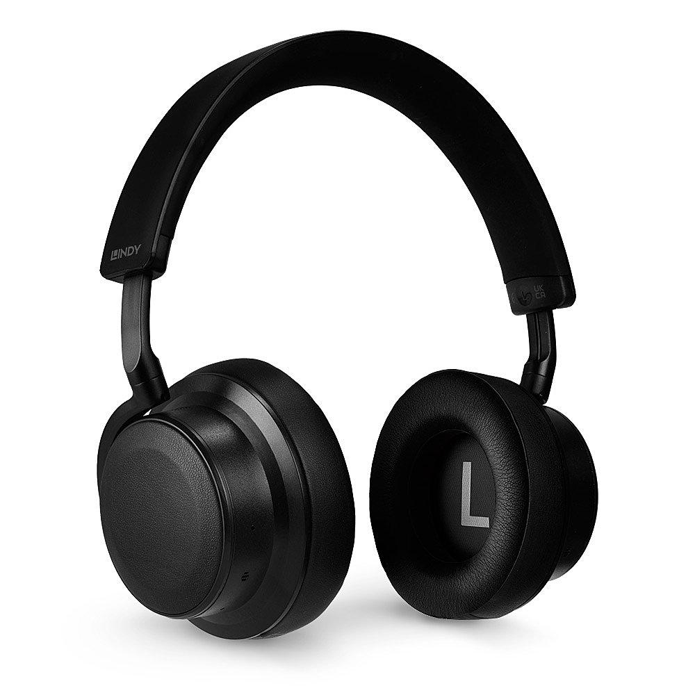 overlay_a1300074063d37224ef6bdea88430926.jpg Casti Head-band LINDY LH900XW, Wireless, Noise-canceling, Negru - imagine 1