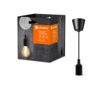 Pendul Ledvance Vintage 1906 Bell Negru, E27, max. 15W LED, - imagine 2