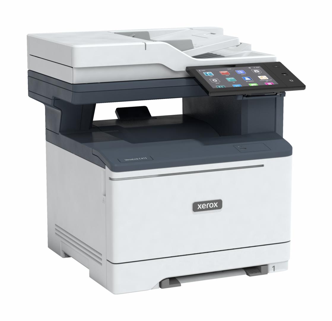 overlay_a17867b4402bd86b79b7389aae75d088.jpg Multifuncțional laser color Xerox VersaLink C415 Imprimare/Copiere/Scanare/Fax, A4, Viteza pana - imagine 1