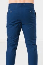 PANTALONI LUNG CASUAL BARBATI  NAVY S - imagine 5