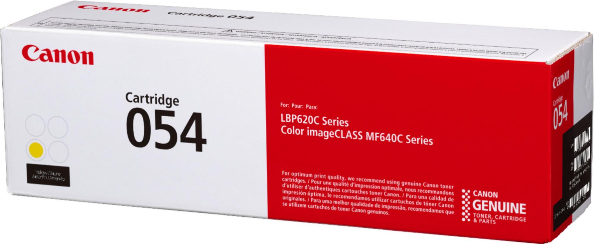 overlay_a1e9b13681d931f89f50064a1bb9dc28.jpg Toner Canon CRG054 yellow, capacitate 1.2k pagini, pentru LBP62x, MF64x. - imagine 1