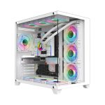Carcasa 1STPLAYER Gaming MV8 Cube Tower ALB - imagine 5