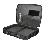Geanta laptop Trust Atlanta, Negru, 2 ani Garantie - imagine 4