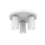Spot Triplu Vivalux ROUND WHITE LUX, 3xGU10, max. 3x35W, IP20,220x120mm