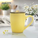 SET 3 CANI CERAMICA 354 ML, MEDEEA, ART OF DINING - imagine 3
