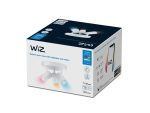 Spot LED RGB WiZ Imageo, Wi-Fi, Bluetooth, control vocal, 3xGU10, - imagine 3