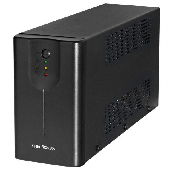UPS Serioux Line Interactive 800LI, Led, capacitate 800VA/480W, 2 prize