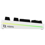 Tastatura Mecanica Gaming AQIRYS Aludra, RGB, USB, Alb - imagine 5