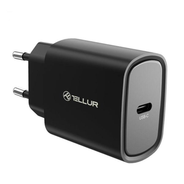 Incarcator Tellur 20W, intrare: AC 100-240V~50/60Hz 0.6A Max ieșire USB-