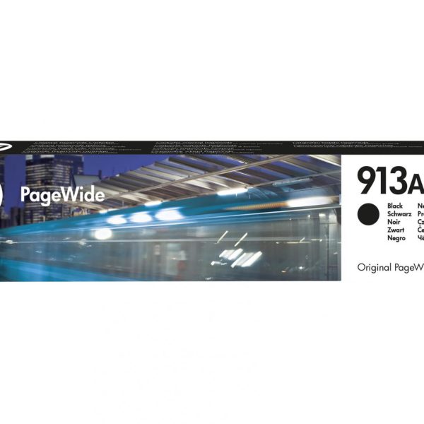 Cartus cerneala HP Black PageWide Nr.913A L0R95AE Original HP PageWide