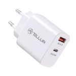 Incarcator priza Tellur PDHC101 Dual Port, PD 20W + QC3.0 - imagine 2