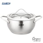 CRATITA INOX+CAPAC 16X9 CM, 1.8L, NICOLAI TAND, ORIGINI, COOKING BY