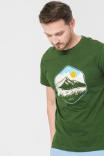 TRICOU CASUAL MOLDOVEANU BARBATI BOTTLE GREEN-M - imagine 5