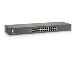 LevelOne GSW-2457 24-Port Gigabit Ethernet Switch, 440 x 220 x - imagine 3