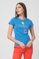 TSHIRT CASUAL F CAL PEGAS AZURE-M - imagine 2