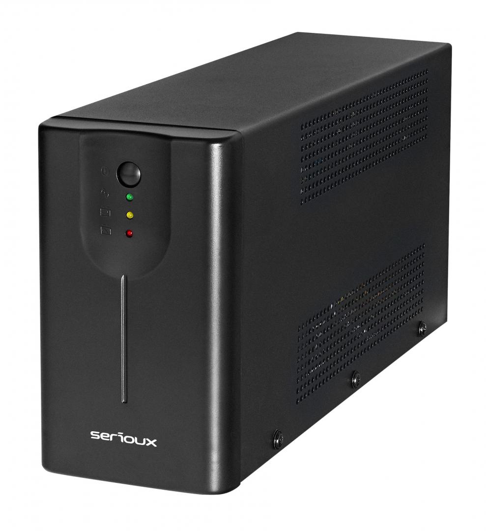 overlay_a578a4b97465d51388c96b0a8c823178.jpg UPS Serioux Line Interactive 600LI, Led, capacitate 600VA/360W, 2 prize - imagine 1