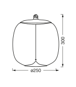 Bec LED vintage (decorativ) OSRAM Amber cu filament magnetic, E27, - imagine 3