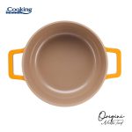 SEMIOALA ALUMINIU TURNAT + CAPAC 26x12.5 CM,5.8L, NICOLAI TAND, ORIGINI, - imagine 3