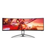 Monitor AOC 48.8" AG493UCX2, Curvature: 1800R, Diagonal (inch): 48.8, Diagonal - imagine 3