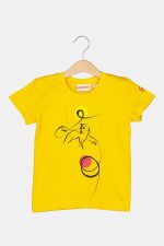 TSHIRT CASUAL C CAL PEGAS YELLOW-6 - imagine 2