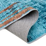 Covor printat, MIST 70x140 cm, lavabil cu spate antialunecare, inaltime - imagine 2