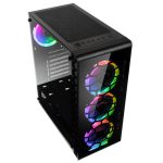 Carcasa Kolink Observatory Lite ARGB Mid-Tower NEGRU - imagine 2