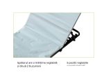 HEINNER COVOR PLAJA TIP SEZLONG-141*45*51CM, GREY - imagine 3