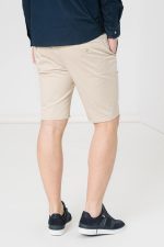 PANTALONI SCURT CASUAL BARBATI BEIGE XL - imagine 2