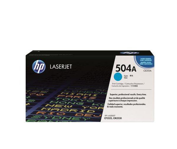 Toner HP CE251A, cyan, 7 k, Color LaserJet CM3530 MFP,