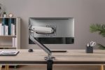 Brat pentru monitor, Material: Oțel, Aluminiu, Plastic, Suprafață finisaj : - imagine 15