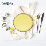 SET 6 FARFURII DESERT CERAMICA 20 CM, MEDEEA, ART OF - imagine 3