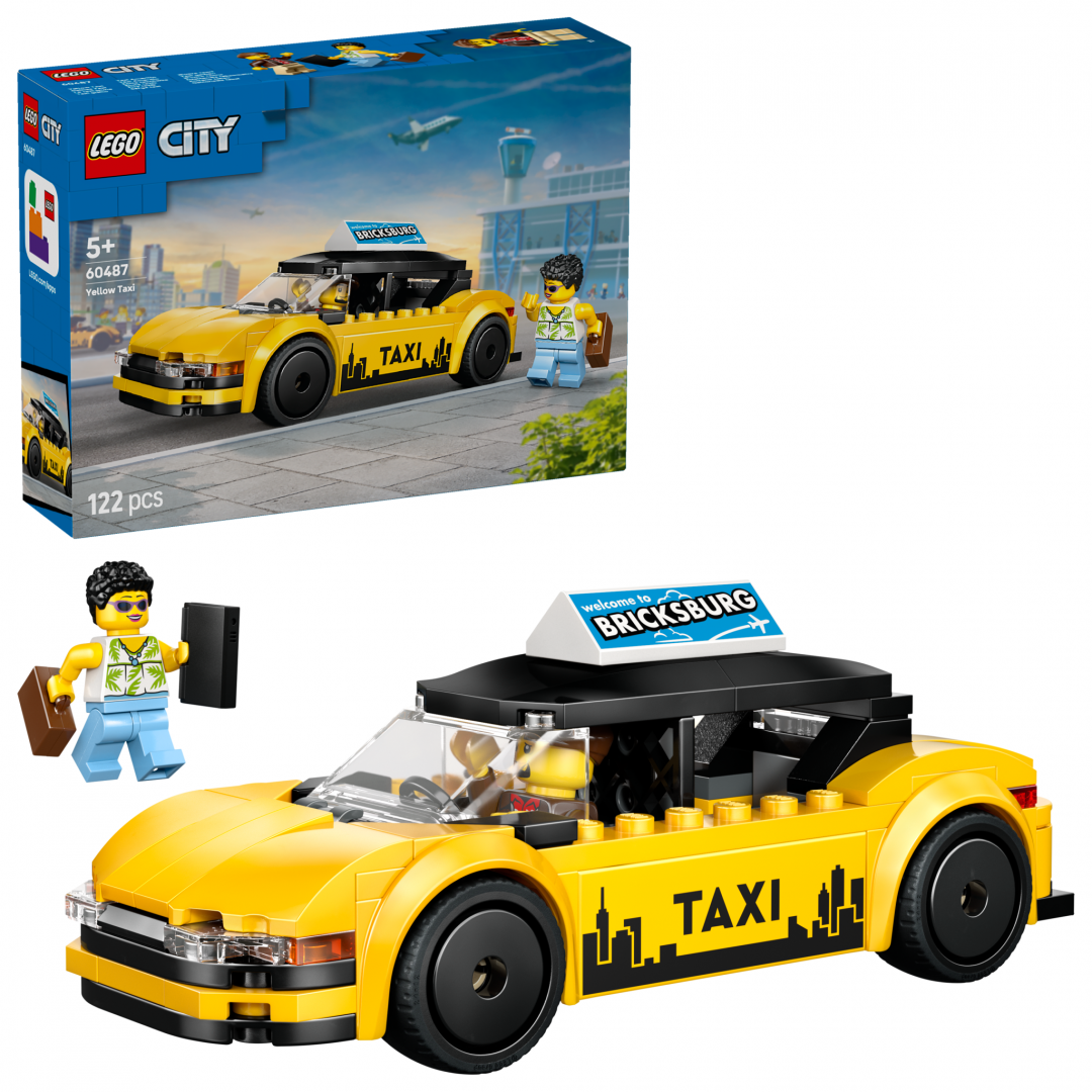 overlay_a93a0b7768b4f68d759b70590bc5acd0.png TAXI GALBEN LEGO60487 - imagine 1