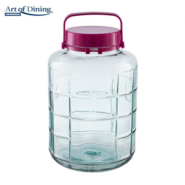 BORCAN STICLA  CU CAPAC PLASTIC  10L ART OF