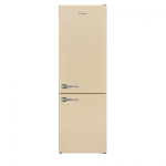 Combina frigorifica FRAM FC-VRL2681BGE++, 268 l, Clasa E, Crem