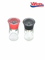 SET DOUA RASNITE CERAMICE SARE&PIPER 13.5CM, ROSU/NEGRU, VANORA HOME - imagine 2