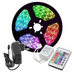 Kit Banda LED RGB Vivalux BAGRA, 5 metri, 24W, 30