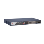 Switch PoE Hikvision DS-3E0326P-E(C): 24 x 10/100Mbps PoE port,2 × - imagine 2