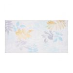 Covor printat, LEAFS 70x140 cm, lavabil cu spate antialunecare, inaltime