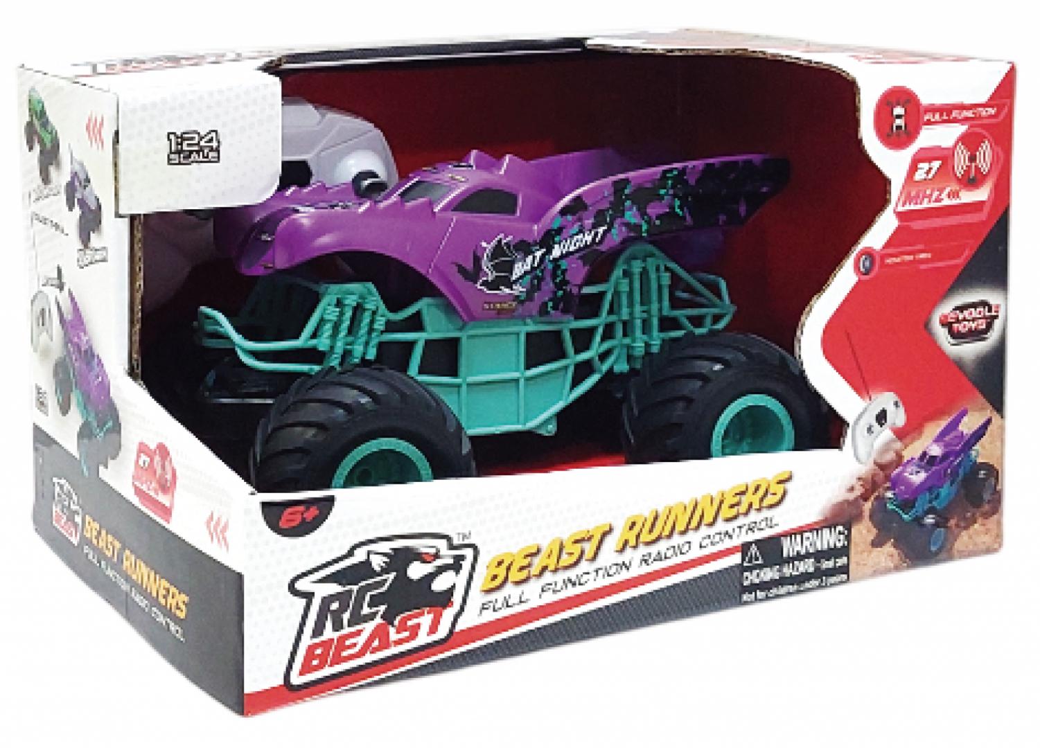 overlay_aa574659c2a91386f56cb6e3c49194ac.jpg MASNIUTA CU TELECOMANDA BIG FOOT 1/24,19CM, MOV - imagine 1