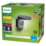 Aplica LED solara pentru exterior cu senzor de lumina si - imagine 3