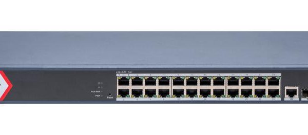 Switch PoE Hikvision SWITCH 24+2 GIGABIT POE: 24 × Gigabit