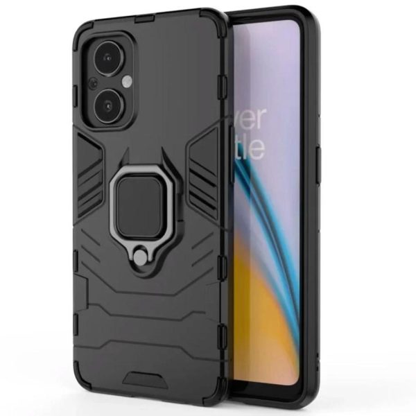 Husa OnePlus Nord N20 5G - Hybrid Slim Ring Black
